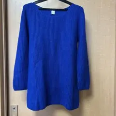 NOLLEY'S light ニット セーター ブルー