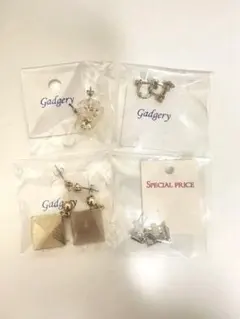 ピアス イヤリング4点セットレディース 未使用 未開封 アクセサリー
