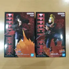 ナルト　フィギュア　EFFECTREME　イタチ　デイダラ　2個セット　暁