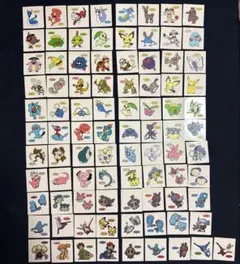 第一パン　ポケモン　デコキャラシール　30-35弾 89枚セット