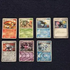 ポケモンカード DPtシリーズ ミラー 7枚セット まとめ売り スリーブ付