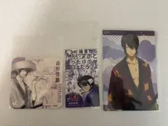 銀魂展 高杉晋助 入場者特典ステッカー アートコースター 銀魂わーるど ポスカ