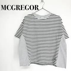 MCGREGOR マックレガー　ボーダー　半袖 Tシャツ カットソー　M 日本製のサムネイル