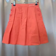 jenni love プリーツスカート オレンジ