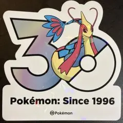ポケモン 30周年記念 ミロカロス 韓国限定ステッカー - メルカリ