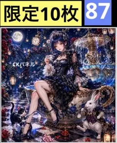 限定10枚！　美人と猫と生き物達 レアパネル生地　無くなり次第終了です