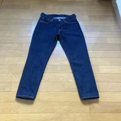 ダークブルースリムフィットデニム