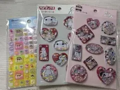 ディズニーウォーターシール、しんちゃんタイルシール セット