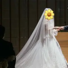 タカミブライダル ロングベール イタリアンチュール タカミブライダル ウェディング ロングベール イタリアン