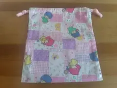 希少◆SANRIO◆リトルツインスターズ◆キキララ◆巾着袋◆レトロ