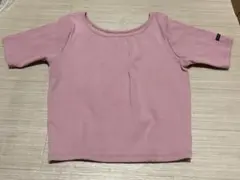 mline（エムライン）クロップド丈半袖リブTシャツ カットソーのサムネイル