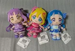 キミとアイドルプリキュア♪　プリフェイスぬいぐるみ　3人セット　キミプリ