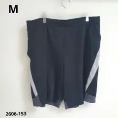 スターター【M】ライン ハーフパンツ ストレート 黒のサムネイル