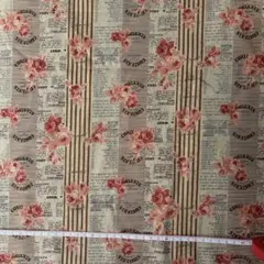 生地　国産ボーダー柄　1.9m