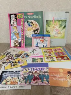 90年代 少女漫画 付録 大量まとめ レターノート 未使用多数