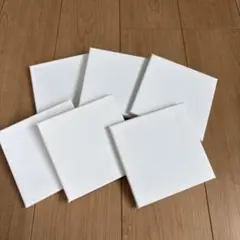 張りキャンバス 15cm×15cm 6枚セット　即購入可のサムネイル