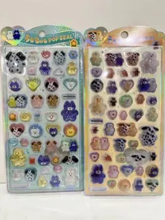 【正規品】モジョジョジョ mojojojo うるちゅるポップシール2種類セット