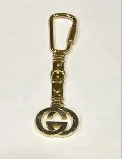 ヴィンテージ GUCCI グッチ インターロッキング GG キーホルダー