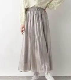 櫻葉様専用　グローバルワーク　シャイニーリラックスフレアスカート