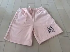 新品未使用GAPNYCスウェットハーフパンツショートパンツピンクXXS