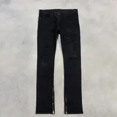 archive FUGA Hem Zip Black Skinny Jeansのサムネイル