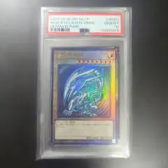 ブルーアイズ　青眼の白龍 レリーフ psa10