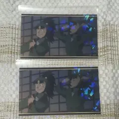 【2枚セット】忍たまAJ2025 ミニブロマイド 七松小平太 中在家長次