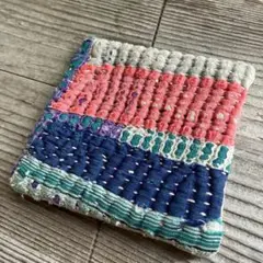 No.388ヴィンテージカンタキルト(ラリーキルト)のコースター