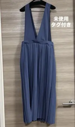 【未使用】グリーンレーベルリラクシング プリーツジャンパースカート