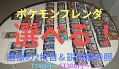 ポケモンフレンダ 選べる 説明欄＆画像の二枚目、確認お願いします フレンダ