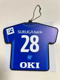 アスルクラロ沼津 【井上 航希】ユニホーム型ラバーキーホルダーのサムネイル