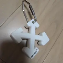 希少☆オフホワイトキーホルダー【OFFWHITE】