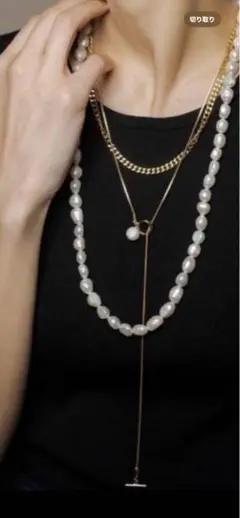 アクセサリー LOHME Fringe Chain Mixed Pearl Pierce NEW ITEM - LOHME ONLINE STORE LOHME Fringe Chain Mixed Pearl