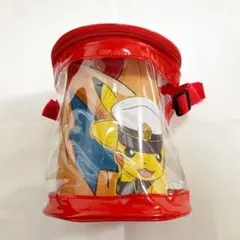 ポケモン/モンスターボールクリアバッグ/ポスタ/リザードン・キャプテンピカチュウ