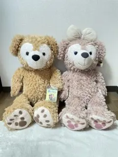 ダッフィー＆シェリーメイ Mサイズ ぬいぐるみセット