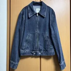 ZARA ダメージ加工 デニムジャケット Mサイズ - メルカリ