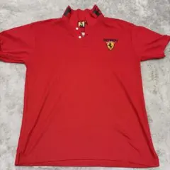 Ferrari ポロシャツ レッド XL