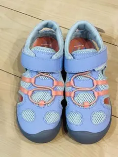 ★新品タグ付き★ moonSTAR キッズサンダル 20.0cm サックス