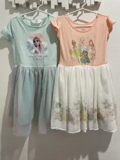 プリンセス　ワンピース　110 2点セット