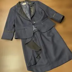 Sobre ネイビースーツ 154BR ジャケットとスカートのセット