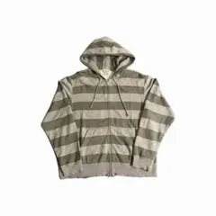00s zipup parka ボーダー　ジップ　パーカー