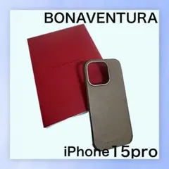 BONAVENTURA iPhone 15 Pro ケース エトープ 携帯ケース