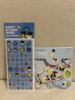 たまごっち　ドロップブロックシール　タイルみたいなシール STICKER シール