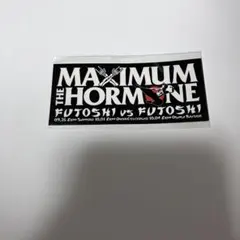 マキシマム ザ ホルモン ステッカー FUTOSHI VS FUTOSHI
