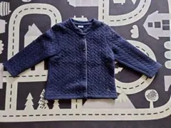 プチバトーネイビー キルティング アウター 86cm