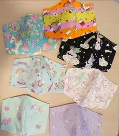 インナーマスク ハンドメイド 7まい 子供用