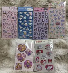 ウォーターシール　ぷくっとシール　サンリオ　ディズニー