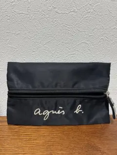 agnis b. ブラックポーチ