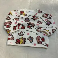 新品　サンリオ　トレーナー　裏起毛　クロミ　キティ　マイメロ　ポムポムプリン