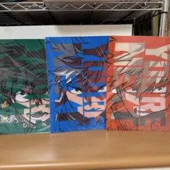 ヒロアカ 映画【ユアネクスト】特典/クリアファイル/爆豪勝己/緑谷出久/轟焦凍